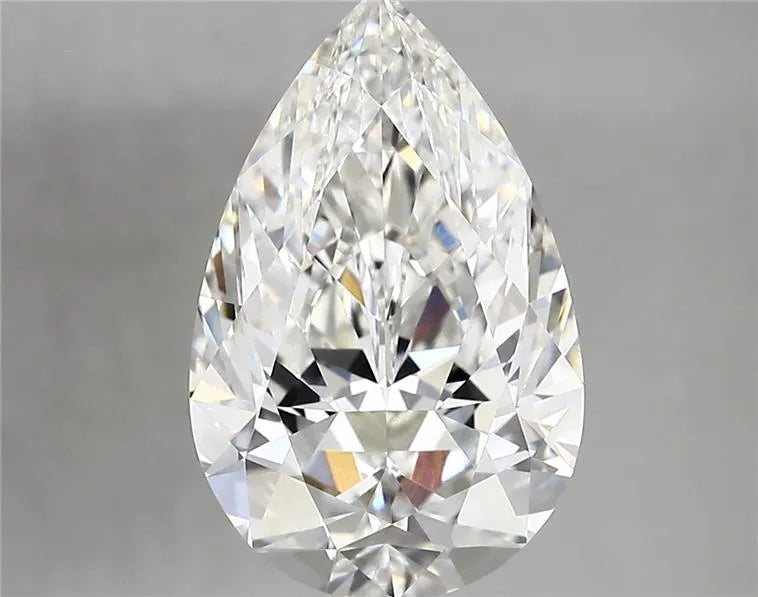 4.07ct Pear Lab Grown Diamond (Colour F, Clarity VVS2, IGI Certified)