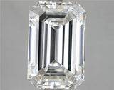 5.04ct Emerald Lab Grown Diamond (Colour E, Clarity VVS2, IGI Certified)