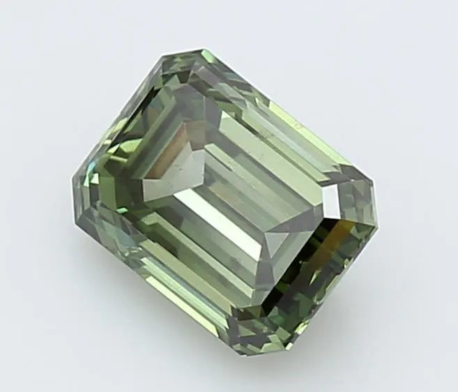 1.25ct Emerald Lab Grown Diamond (Colour Fancy Vivid Green, Clarity VS2, IGI Certified)