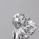 0.52ct Heart Lab Grown Diamond (Colour D, Clarity VVS2, IGI Certified)