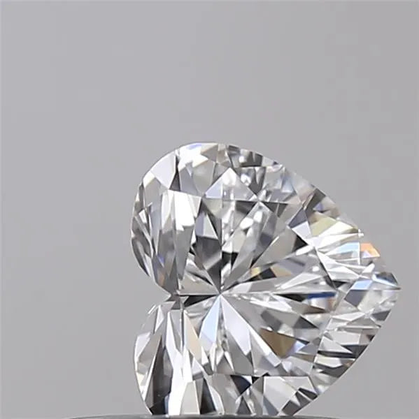 0.52ct Heart Lab Grown Diamond (Colour D, Clarity VVS2, IGI Certified)