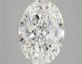 5.12ct Oval Lab Grown Diamond (Colour E, Clarity VVS2, IGI Certified)