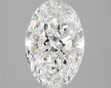 2.38ct Oval Lab Grown Diamond (Colour D, Clarity VS1, IGI Certified)
