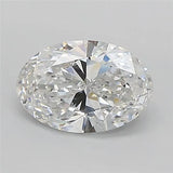 0.91ct Oval Lab Grown Diamond (Colour F, Clarity VS1, IGI Certified)