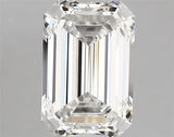 2.17ct Emerald Lab Grown Diamond (Colour E, Clarity VVS2, IGI Certified)