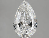 1.55ct Pear Lab Grown Diamond (Colour E, Clarity VS2, IGI Certified)