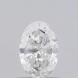 0.43ct Oval Natural Diamond (Colour G, Clarity I1, IGI Certified)