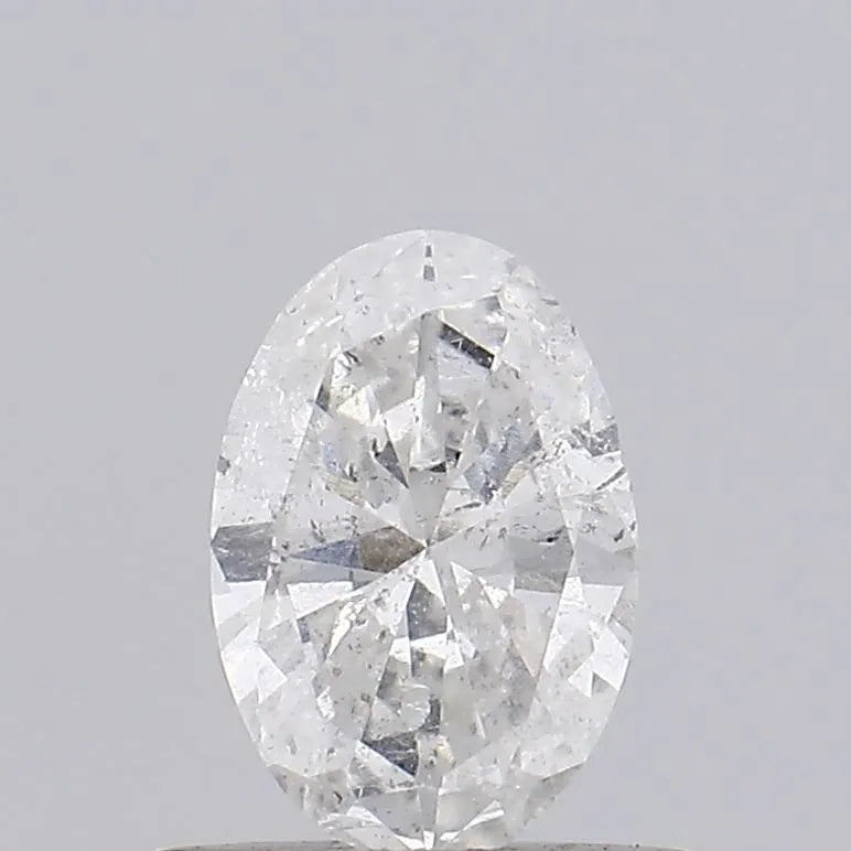 0.43ct Oval Natural Diamond (Colour G, Clarity I1, IGI Certified)
