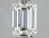 3.14ct Emerald Lab Grown Diamond (Colour E, Clarity VVS1, IGI Certified)