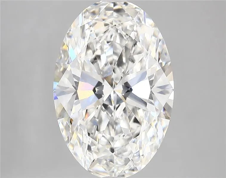 4.63ct Oval Lab Grown Diamond (Colour E, Clarity VVS2, IGI Certified)