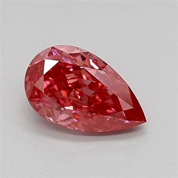 1.50ct Pear Lab Grown Diamond (Colour Fancy Vivid Pink, Clarity VS1, IGI Certified)