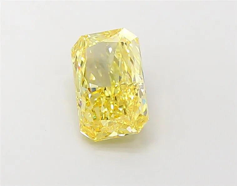 3.04ct Radiant Lab Grown Diamond (Colour Fancy Vivid Yellow, Clarity VS1, IGI Certified)