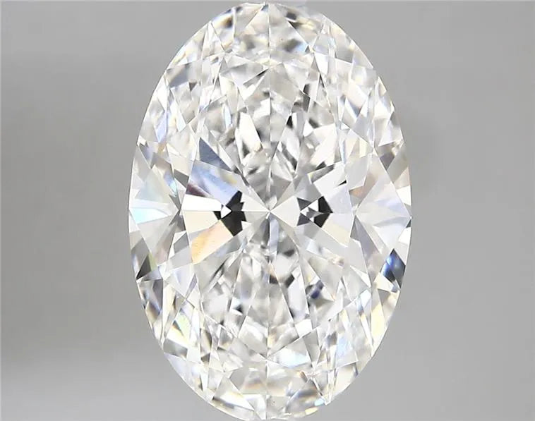 4.31ct Oval Lab Grown Diamond (Colour E, Clarity VVS2, IGI Certified)