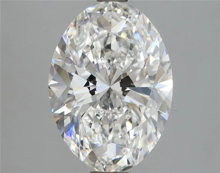 3.55ct Oval Lab Grown Diamond (Colour E, Clarity VS1, IGI Certified)