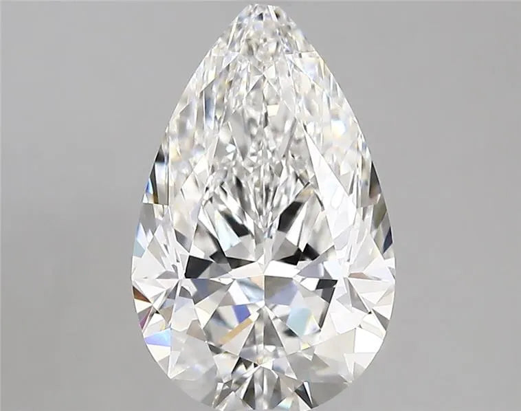 2.59ct Pear Lab Grown Diamond (Colour E, Clarity VVS2, IGI Certified)