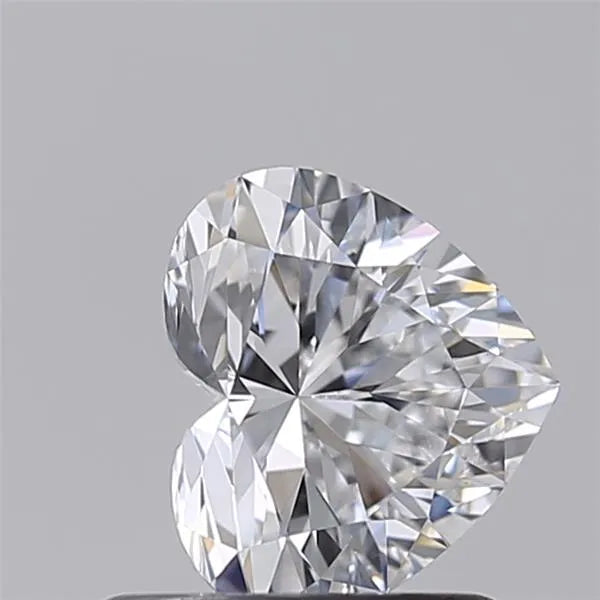 0.72ct Heart Lab Grown Diamond (Colour D, Clarity VS1, IGI Certified)