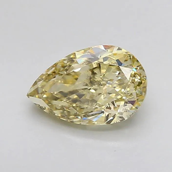 2.05ct Pear Lab Grown Diamond (Colour Fancy Intense Yellow, Clarity VS2, Cut GD, IGI Certified)