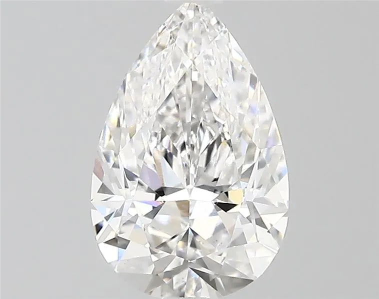 2.00ct Pear Lab Grown Diamond (Colour E, Clarity VS1, IGI Certified)