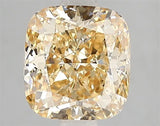 2.51ct Cushion brilliant Lab Grown Diamond (Colour Fancy Intense Yellow, Clarity VVS2, Cut GD, IGI Certified)