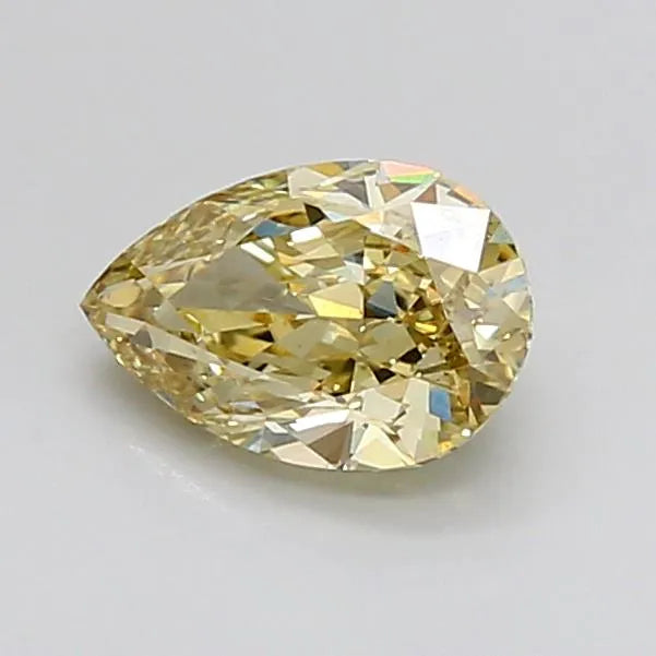 1.11ct Pear Lab Grown Diamond (Colour Fancy Intense Yellow, Clarity VS1, IGI Certified)