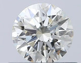 0.50ct Round Natural Diamond (Colour J, Clarity IF, Cut EX, GIA Certified)