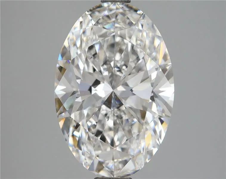 4.02ct Oval Lab Grown Diamond (Colour E, Clarity VVS2, IGI Certified)