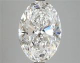 7.02ct Oval Lab Grown Diamond (Colour E, Clarity VVS2, IGI Certified)