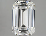 3.51ct Emerald Lab Grown Diamond (Colour D, Clarity VVS1, IGI Certified)