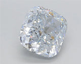 2.95 კარატიანი Cushion brilliant Lab Grown ბრილიანტი (ფერი G, Clarity VS1, IGI სერტიფიცირებული)