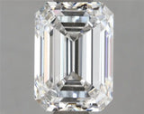 2.07ct Emerald Lab Grown Diamond (Colour D, Clarity VVS1, IGI Certified)