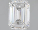 1.10ct Emerald Lab Grown Diamond (Colour E, Clarity VS1, IGI Certified)