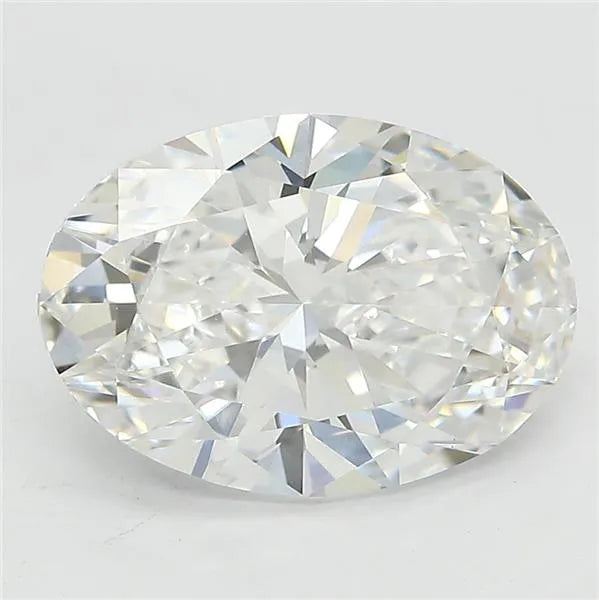 3.01ct Oval Lab Grown Diamond (Colour E, Clarity VVS2, IGI Certified)