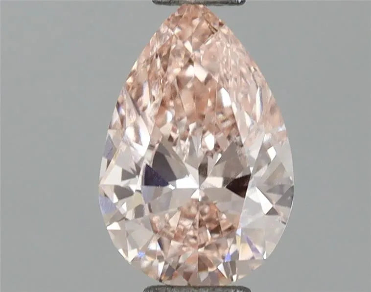 0.53ct Pear Lab Grown Diamond (Colour Fancy Intense Pink, Clarity VS1, IGI Certified)