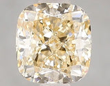1.50ct Cushion brilliant Lab Grown Diamond (Colour Fancy Brownish Yellow, Clarity VS1, IGI Certified)