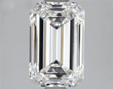 3.18ct Emerald Lab Grown Diamond (Colour D, Clarity VVS1, IGI Certified)