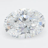 3.00ct Oval Lab Grown Diamond (Colour D, Clarity VVS1, IGI Certified)
