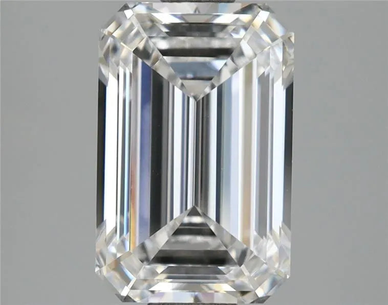 2.68ct Emerald Lab Grown Diamond (Colour D, Clarity VVS2, IGI Certified)