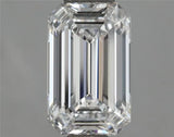 1.22ct Emerald Lab Grown Diamond (Colour D, Clarity VS1, IGI Certified)