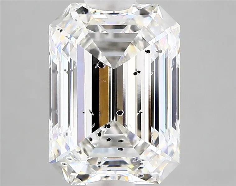 3.02ct Emerald Lab Grown Diamond (Colour G, Clarity SI2, IGI Certified)