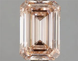 2.02ct Emerald Lab Grown Diamond (Colour Fancy Pink, Clarity VS1, IGI Certified)