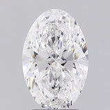 2.70ct Oval Lab Grown Diamond (Colour D, Clarity VVS1, IGI Certified)