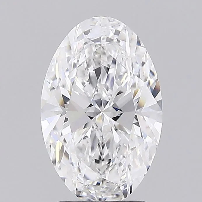 2.70ct Oval Lab Grown Diamond (Colour D, Clarity VVS1, IGI Certified)