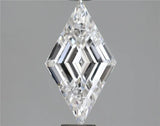 1.12ct Lozenge Lab Grown Diamond (Colour D, Clarity VVS1, IGI Certified)