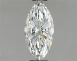 0.57ct Marquise Lab Grown Diamond (Colour E, Clarity VVS2, IGI Certified)