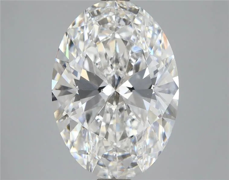 4.53ct Oval Lab Grown Diamond (Colour E, Clarity VVS2, IGI Certified)