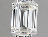 1.93ct Emerald Lab Grown Diamond (Colour F, Clarity VVS2, IGI Certified)