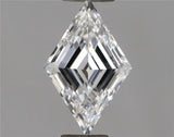 0.55ct Lozenge Lab Grown Diamond (Colour D, Clarity VVS1, IGI Certified)