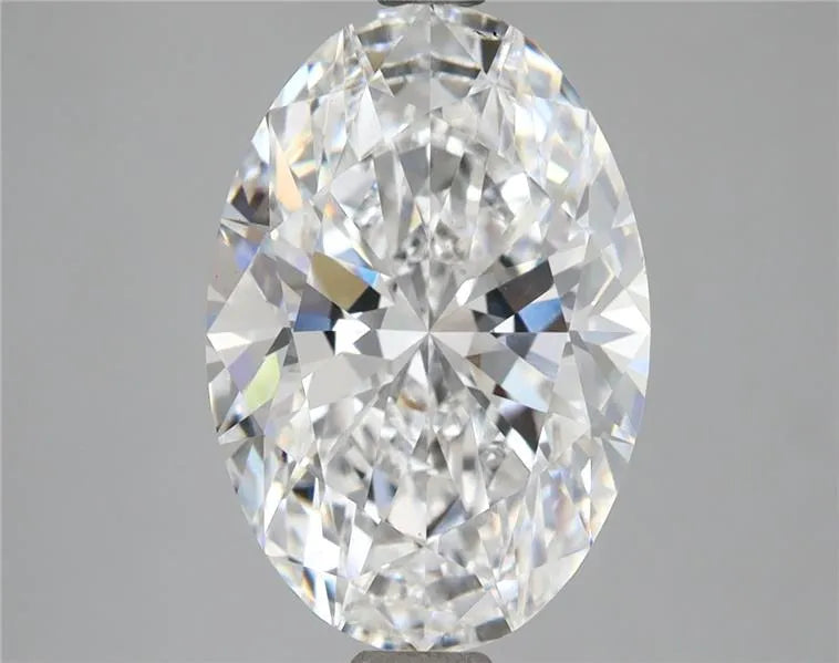 4.09ct Oval Lab Grown Diamond (Colour E, Clarity VS1, IGI Certified)