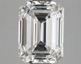 2.61ct Emerald Lab Grown Diamond (Colour D, Clarity VVS2, IGI Certified)