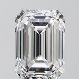 2.55ct Emerald Lab Grown Diamond (Colour E, Clarity VVS2, IGI Certified)